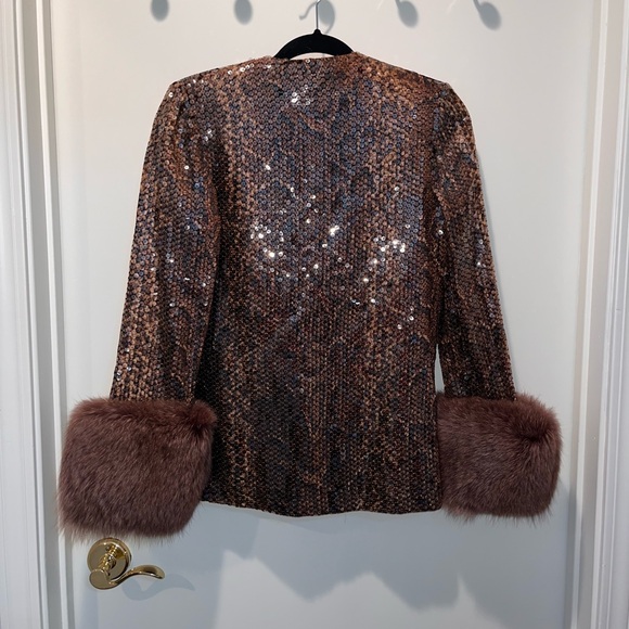 Vintage Bill Blass Sequin Suit - Picture 7 of 13